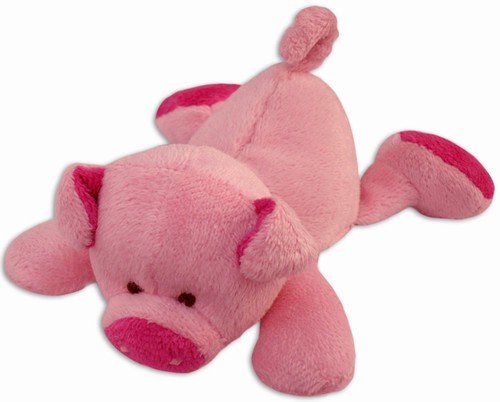Puzzled Plush Magnet, Pig