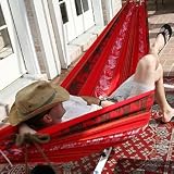 Authentic Hammock from Ecuador - Red