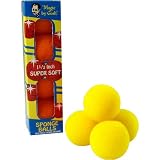 1.5'' Super Soft Sponge Balls Yellow