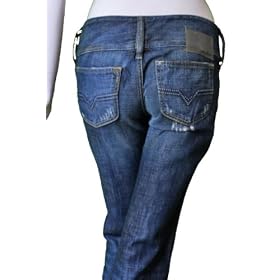 DIESEL Cherock Low Rise Jeans in Indigo 62S