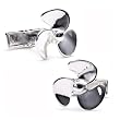 Sterling Silver Propeller Cufflinks