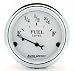 Auto Meter | 1604 2 1/16 Old Tyme White - Fuel Level Gauge - 0 Ohm Empty / 90 Ohm Full