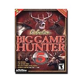 AcTiVision 40184 Cabelas Big Game Hunter 5 Platinum Series