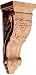 Red Oak Hardwood Hand Carved Corbel - small