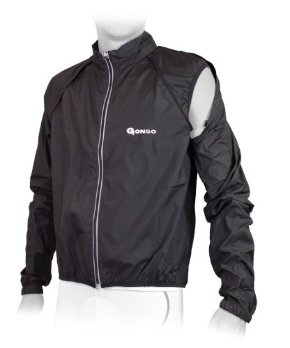 Gonso Herren Kombi-Windjacke Hurricane, black, XXL, 32011_9000 Preisvergleich