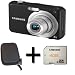 Samsung ES9 - Black+4gb Memory + Case (12.2 Mpix - optical zoom: 4 x)- supported memory: SD, SDHC