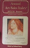 The annual art sales index. Watercolours and drawings. 1975-76