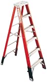 Werner 7406 375-Pound Duty Rating Type IAA Fiberglass Stepladder, 6-Foot