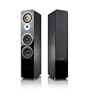 Teufel Ultima 40 Schwarz Stereo HiFi-Stand-Lautsprecher - Dreiweg-Aufbau (Paar) [Auslaufmodell]