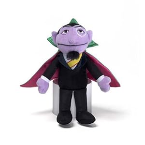 Gund - Sesame Street - Count Von Count Beanbag