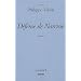 D�fense de Narcisse