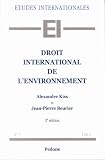 Revue Editions A. Pedone  / Droit international de l'environnement
