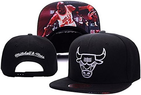 Chicago Bulls Snapbacks Cap Mens Baseball Snapback Hats Black 13 One Size