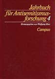 Jahrbuch f&uuml;r Antisemitismusforschung 4 - 