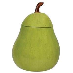Pear Cookie Jar by