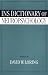 INS Dictionary of Neuropsychology (Contemporary Neurology Series (Cloth))