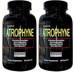 AtroPhyne - Extreme Potency Diet Pills Stimulant, 90 caps (2 BOTTLES)