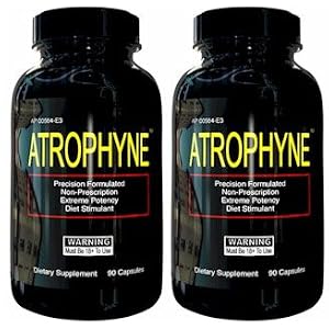 AtroPhyne - Extreme Potency Diet Pills Stimulant, 90 caps (2 BOTTLES)