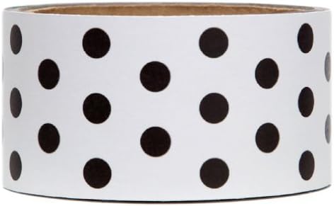 Black Dot decorative packing tape