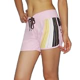Womens BILLABONG SOURCE Casual Beach & Surf Summer Shorts - Pink