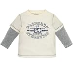 faux-layered graphic shirt