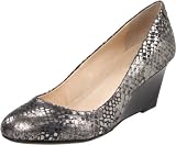 Calvin Klein Women’s Saxton Wedge Pump,Anthracite,7.5 M US