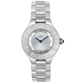 Cartier Men's Must 21 Stainless Steel Watch #W10110T2