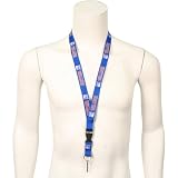 NHL Teams Lanyard with Removable Key Ring and Clip - New York Rangers
