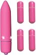 Tantrica Purple Portable Bullet Vibrator Erotic Essentials 5 Pack