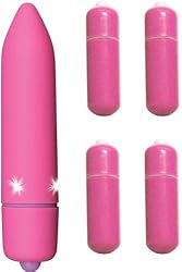 Tantrica Purple Portable Bullet Vibrator Erotic Essentials 5 Pack
