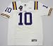 Nike LSU Tigers #10 Authentic Football Jersey - White (56)