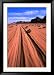 Desert Tracks Carved by Safari Jeeps, Wadi Rum National Reserve, Aqaba, Jordan Framed Photographic Poster Print by Mark Daffey, 33x45
