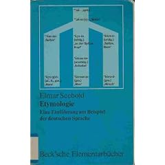 Etymologie. Eine Einf�hrung am Beispiel der deutschen Sprache