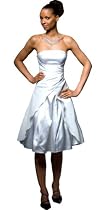 Brautkleid Hochzeitskleid Corsagenkleid "Sabrina", Cremeweiß