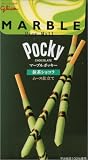Glico - Uji Matcha Green Tea Marble Pocky With Milk Chocolate (1 Box or 10 Boxes) - 2007 Limited Edition