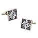 Gex Classic Vintage Engraving Exotic Style Men's Shirt Cufflinks Cuff Links with Gift Box Gift for Boyfriend