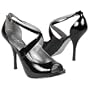 CARLOS SANTANA Believe 2 Black Heels Shoes Womens 10