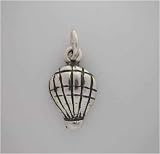 Silver Hot Air Balloon * CHARM * for bracelet