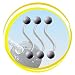 Ladder Golf Brand - Silver Bolas - Set of 3
