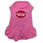 Pink Flying Heart Dog Dress - L (11-16 lbs.)