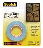 ARTIST TAPE f CURVES 1 6 x10yd