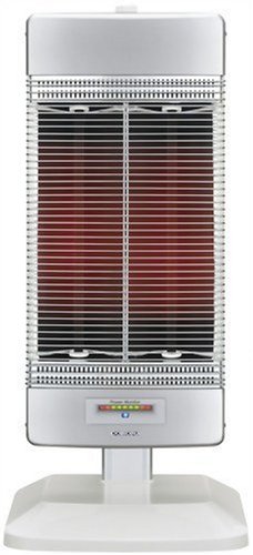 コロナ(CORONA) 遠赤外線電気ストーブ「コアヒート」 シルバー DH-1109R(S)