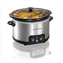 Hamilton Beach Programmable Slow Cooker 4.5 Quart Cooks 4 Lb Chicken