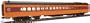 Walthers HO Scale Milwaukee Road 1955 "Twin Cities Hiawatha" 30-Seat Parlor "...Valley" Series No.190-197