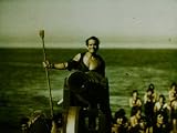 Frame of Hand-Tinted Silent Film Starring Douglas Fairbanks Premium Photographic Poster Print by Fritz Goro, 40x30
