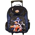 Disney Power Rangers Rolling Backpack -Full size Wheeled Backpack#22507