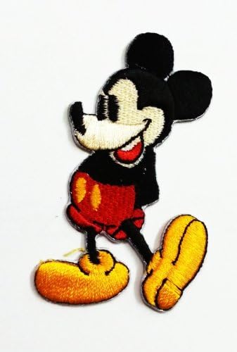 Disney Character Classic Mickey Mouse Embroidered Iron on Patch