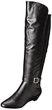 Madden Girl Women's Zilch Motorcycle Boot,Black,7.5 M US