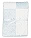 Spasilk Baby-Boys Newborn Minky Raised Dot Blanket with Satin Trim
