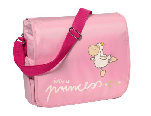 Nici 34402 - Schultertasche Jolly Princess Nylon 35.5 x 25.5 x 7.5 cm, hell rosa